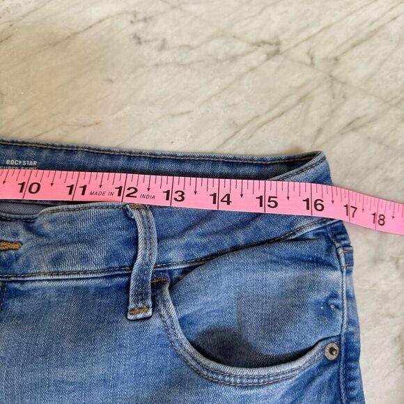 Old Navy Rockstar super skinny mid-rise stretch jeans size 14 - Picture 5 of 7